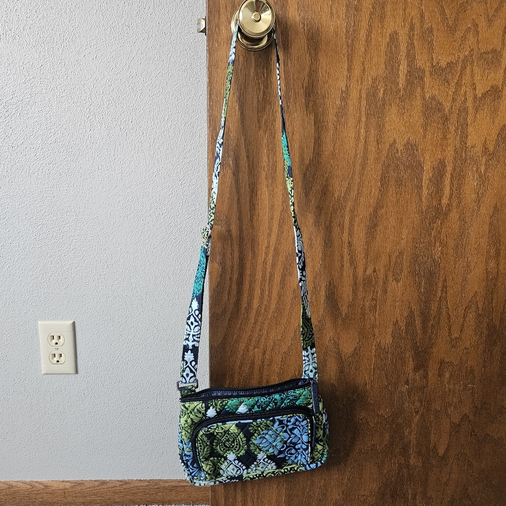 NWOT Vera Bradley Caribbean Sea Crossbody Bag